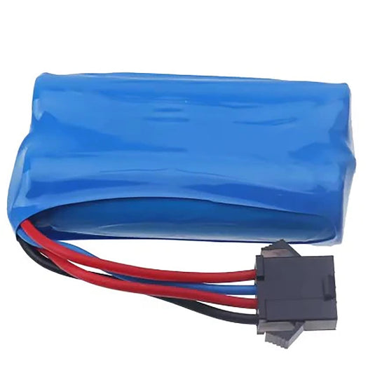 Li-ion 7.4V 18650/1500mAh Rechargeable Battery with SM-4P Plug and USB Charger Cable (Punisher)