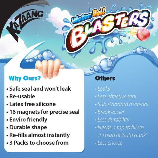 Water Ball Blasters 6 Pack