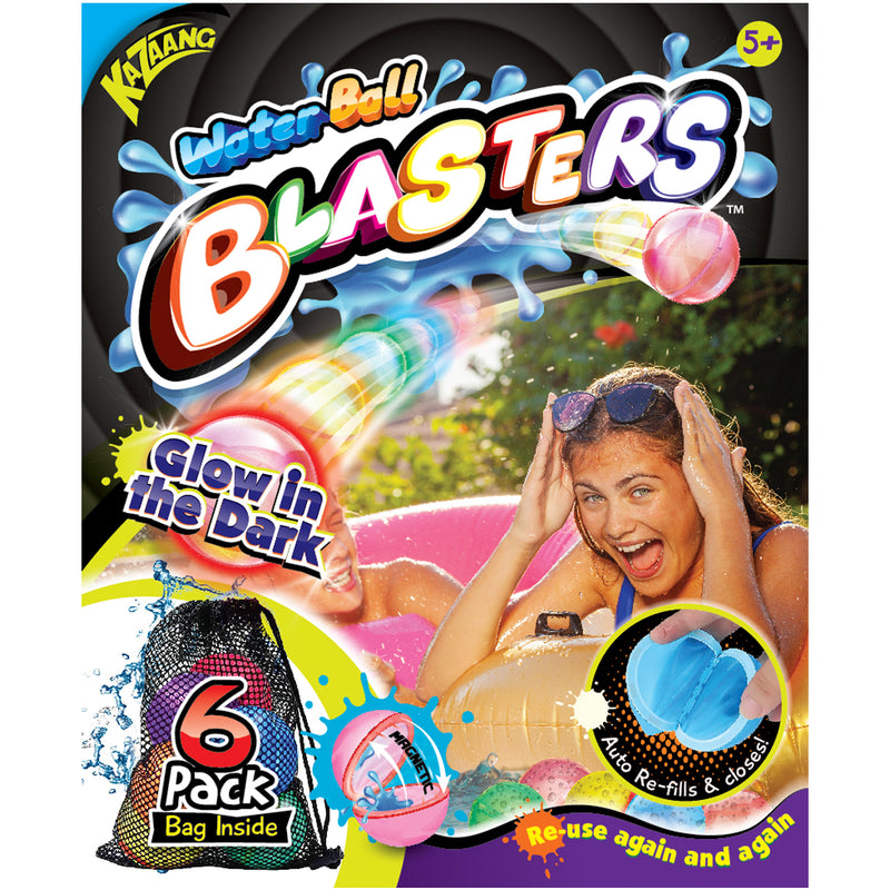 Load image into Gallery viewer, Water Ball Blasters Glow in the Dark Limited Edition 6 Pack
