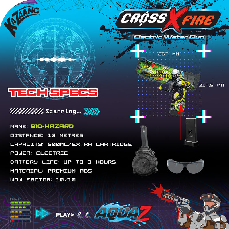 Load image into Gallery viewer, CrossXFire AquaZ - Biohazard - view 8
