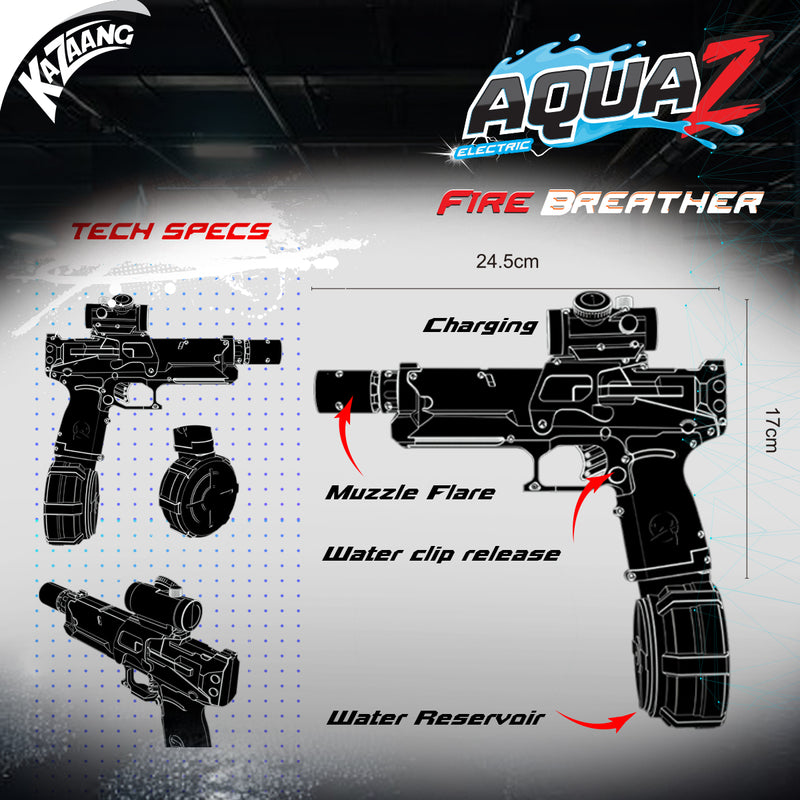 Load image into Gallery viewer, CrossXFire AquaZ - Fire Breather - view 3
